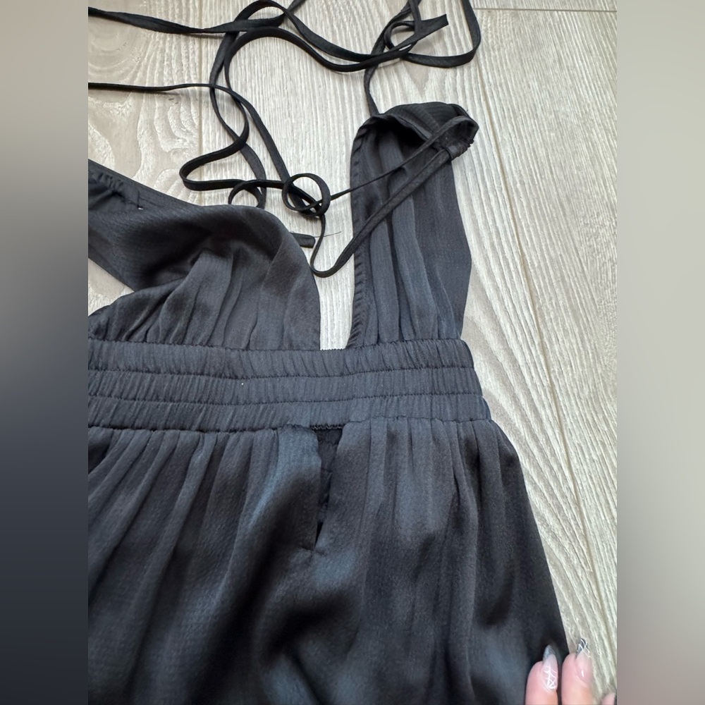 Debut Ophelia Satin Maxi Dress - Picture 5 of 6